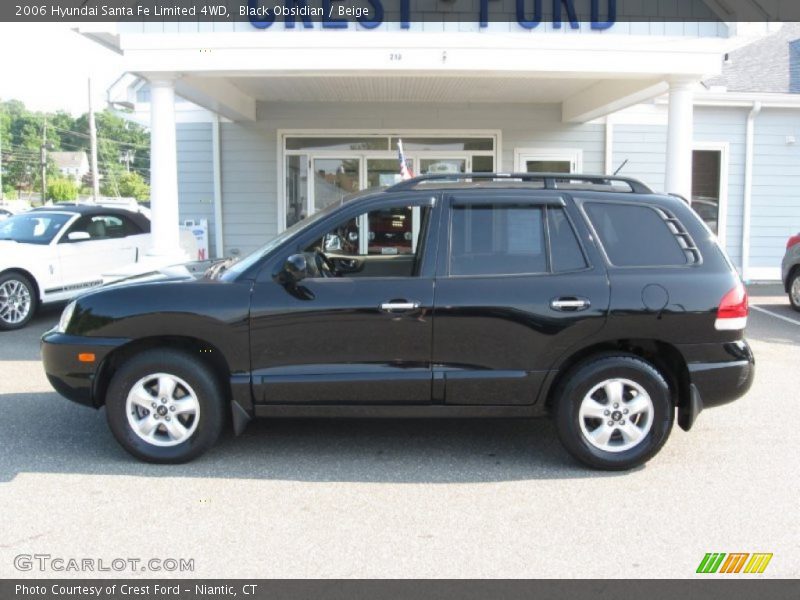 Black Obsidian / Beige 2006 Hyundai Santa Fe Limited 4WD