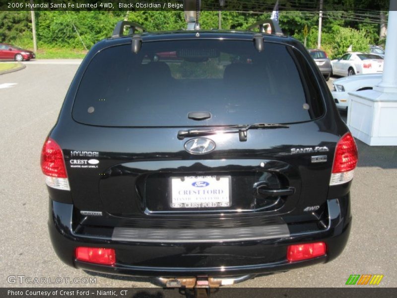 Black Obsidian / Beige 2006 Hyundai Santa Fe Limited 4WD