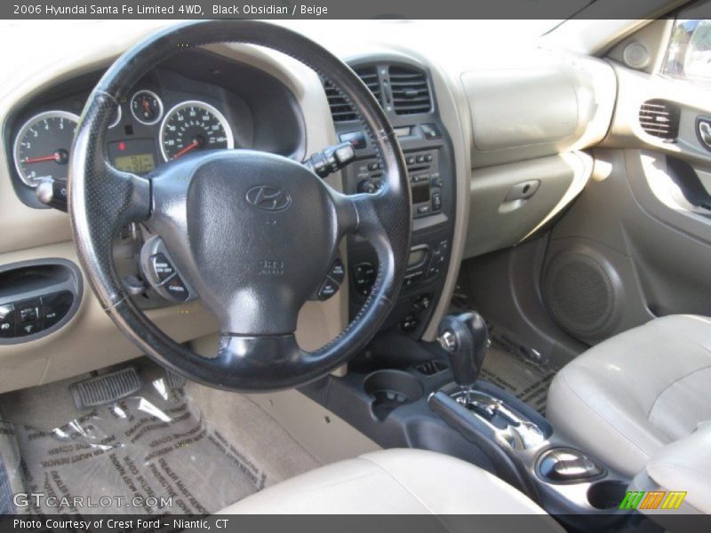 Black Obsidian / Beige 2006 Hyundai Santa Fe Limited 4WD