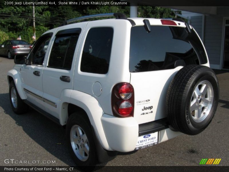 Stone White / Dark Khaki/Light Graystone 2006 Jeep Liberty Limited 4x4