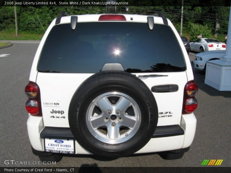 Stone White / Dark Khaki/Light Graystone 2006 Jeep Liberty Limited 4x4