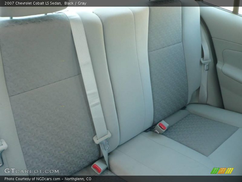 Black / Gray 2007 Chevrolet Cobalt LS Sedan