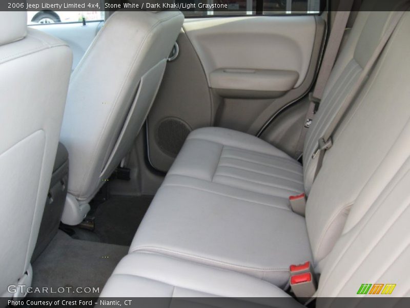 Stone White / Dark Khaki/Light Graystone 2006 Jeep Liberty Limited 4x4