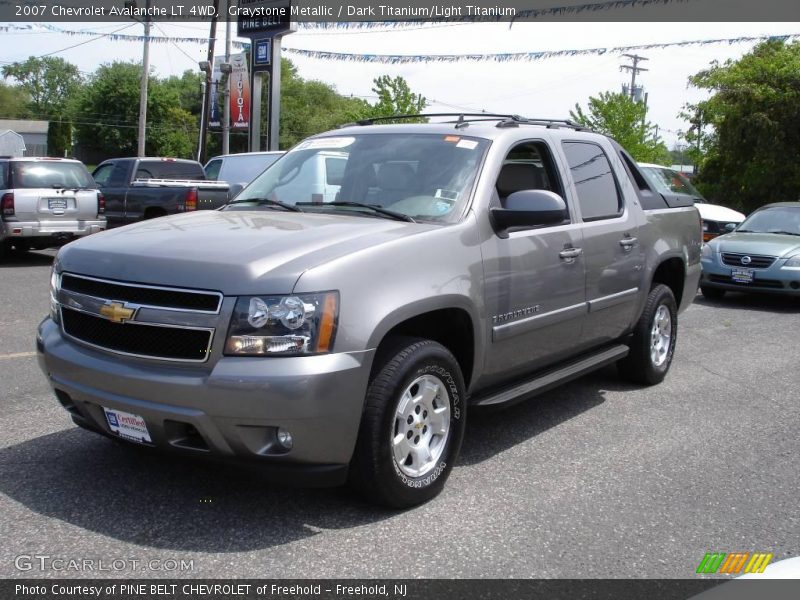Graystone Metallic / Dark Titanium/Light Titanium 2007 Chevrolet Avalanche LT 4WD