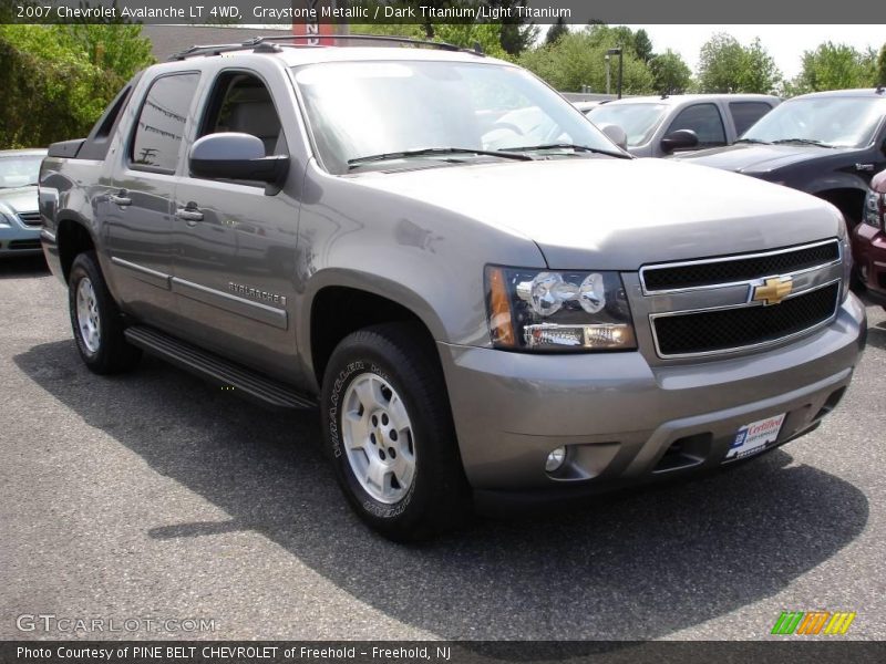 Graystone Metallic / Dark Titanium/Light Titanium 2007 Chevrolet Avalanche LT 4WD