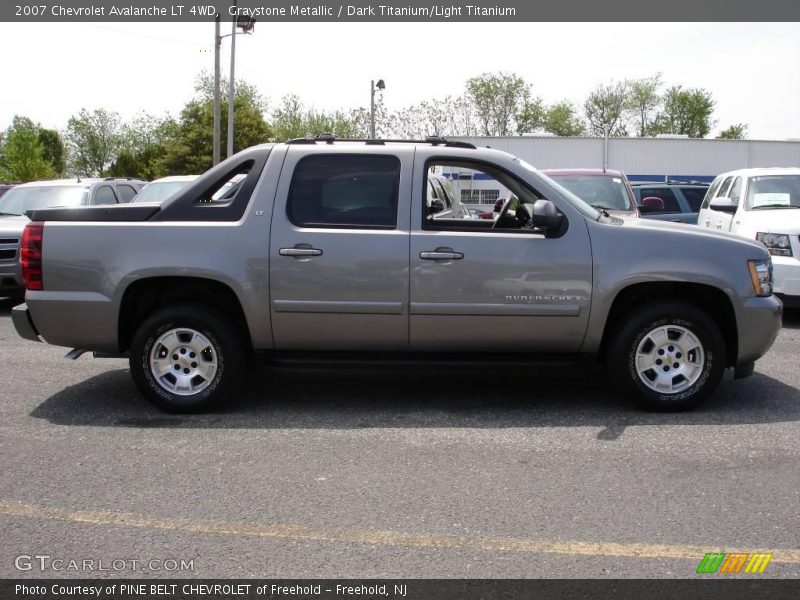 Graystone Metallic / Dark Titanium/Light Titanium 2007 Chevrolet Avalanche LT 4WD