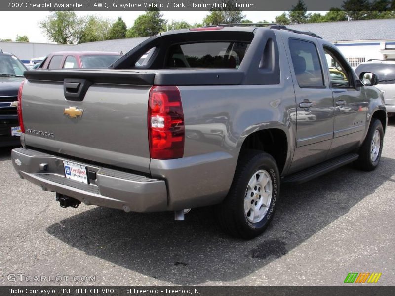 Graystone Metallic / Dark Titanium/Light Titanium 2007 Chevrolet Avalanche LT 4WD