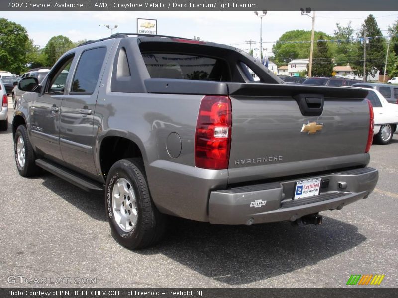 Graystone Metallic / Dark Titanium/Light Titanium 2007 Chevrolet Avalanche LT 4WD