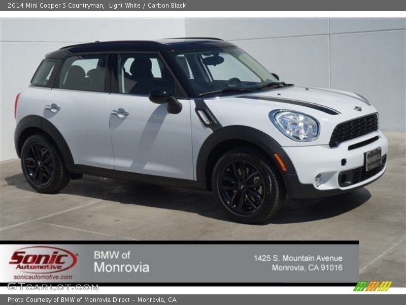 Light White / Carbon Black 2014 Mini Cooper S Countryman