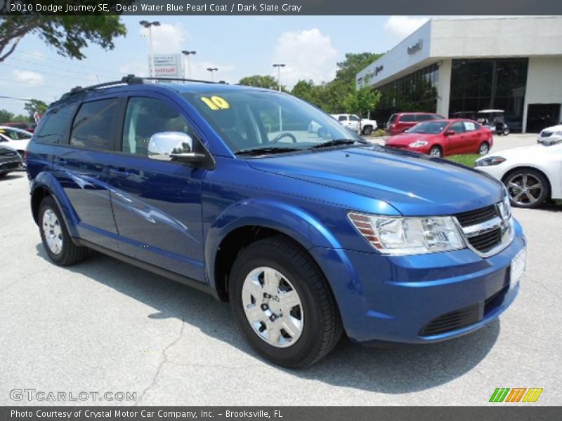 Front 3/4 View of 2010 Journey SE