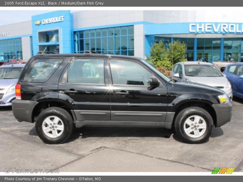 Black / Medium/Dark Flint Grey 2005 Ford Escape XLS