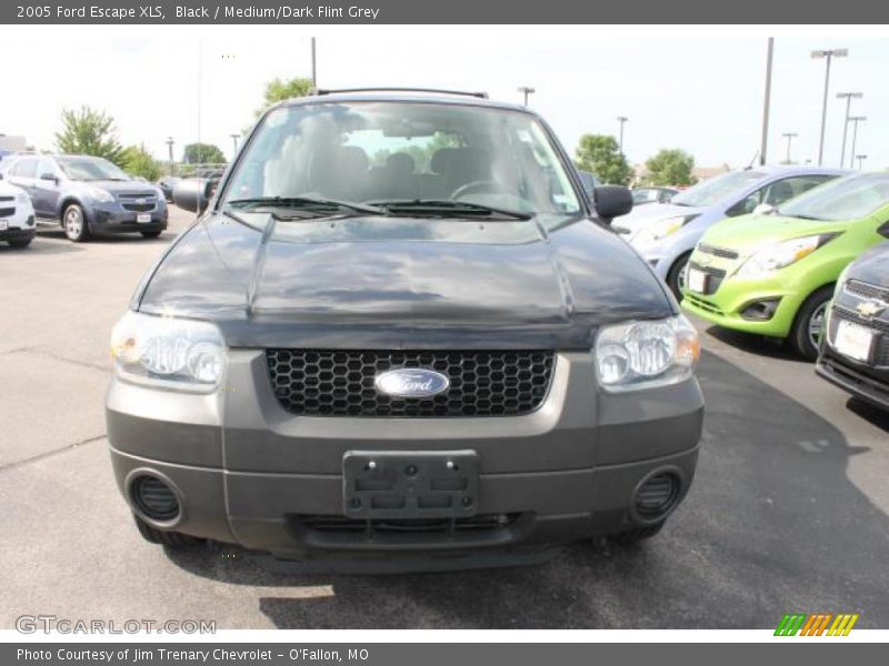 Black / Medium/Dark Flint Grey 2005 Ford Escape XLS