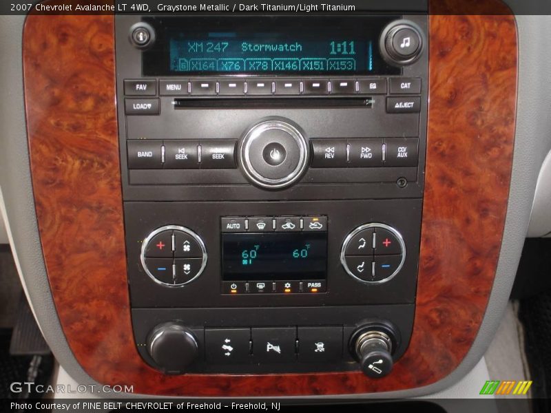 Graystone Metallic / Dark Titanium/Light Titanium 2007 Chevrolet Avalanche LT 4WD