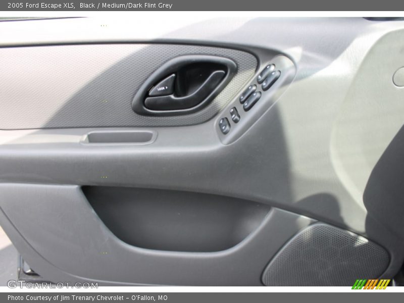 Black / Medium/Dark Flint Grey 2005 Ford Escape XLS