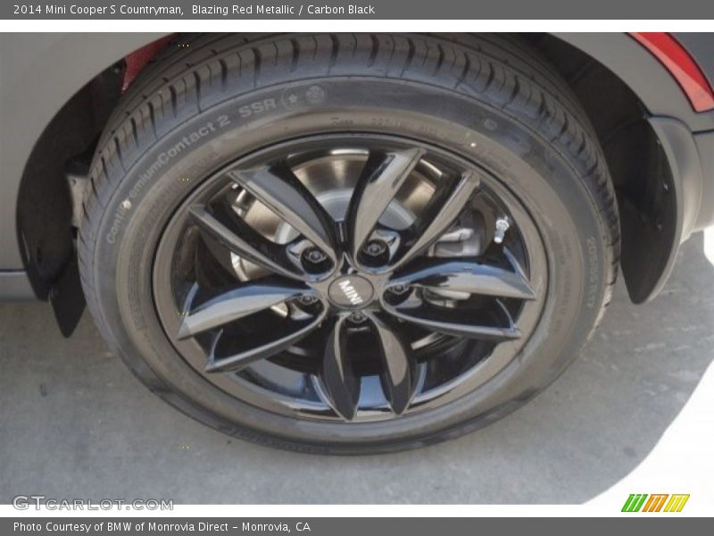 Blazing Red Metallic / Carbon Black 2014 Mini Cooper S Countryman