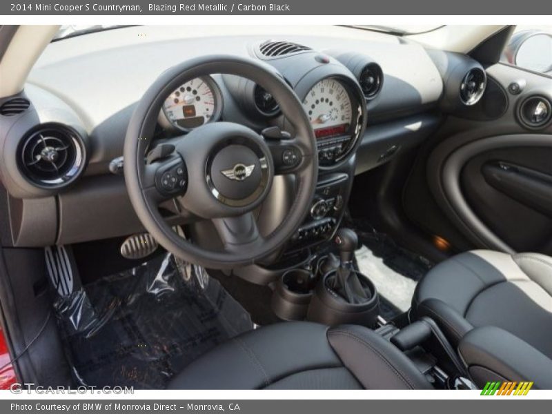 Blazing Red Metallic / Carbon Black 2014 Mini Cooper S Countryman