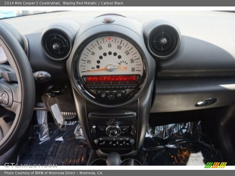 Blazing Red Metallic / Carbon Black 2014 Mini Cooper S Countryman