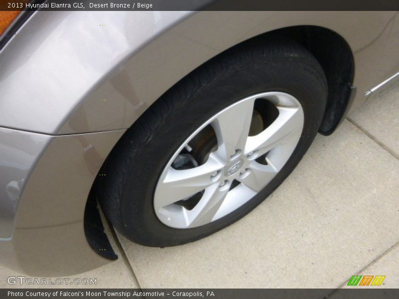 Desert Bronze / Beige 2013 Hyundai Elantra GLS