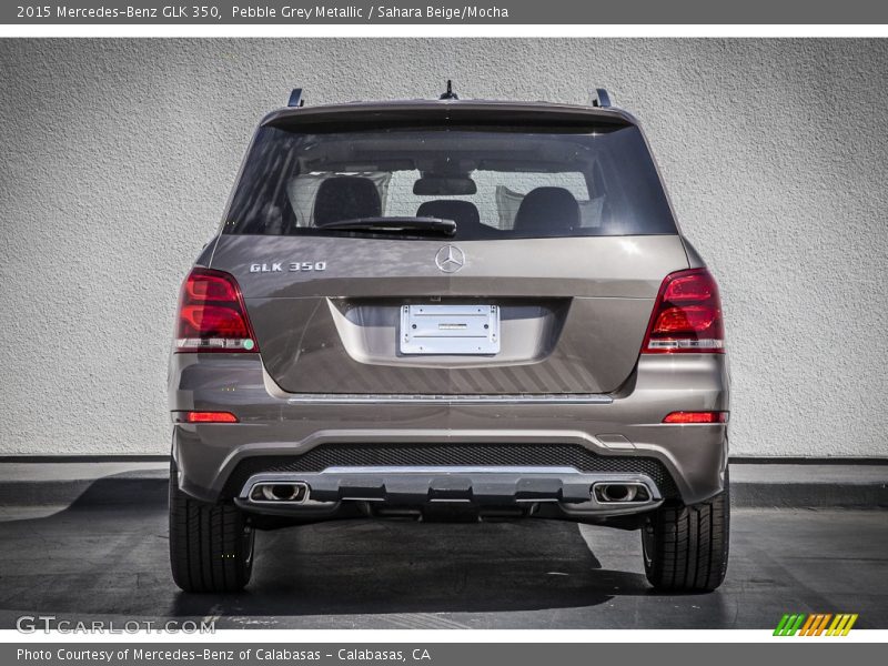 Pebble Grey Metallic / Sahara Beige/Mocha 2015 Mercedes-Benz GLK 350