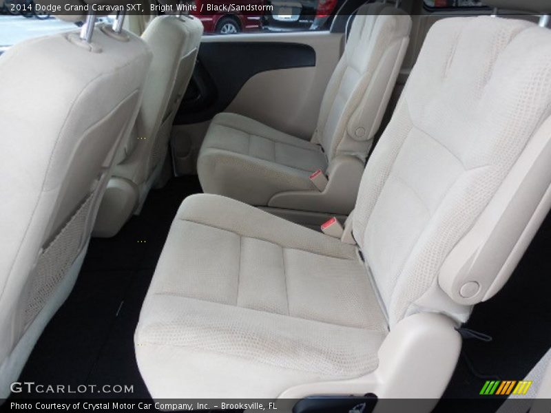 Bright White / Black/Sandstorm 2014 Dodge Grand Caravan SXT