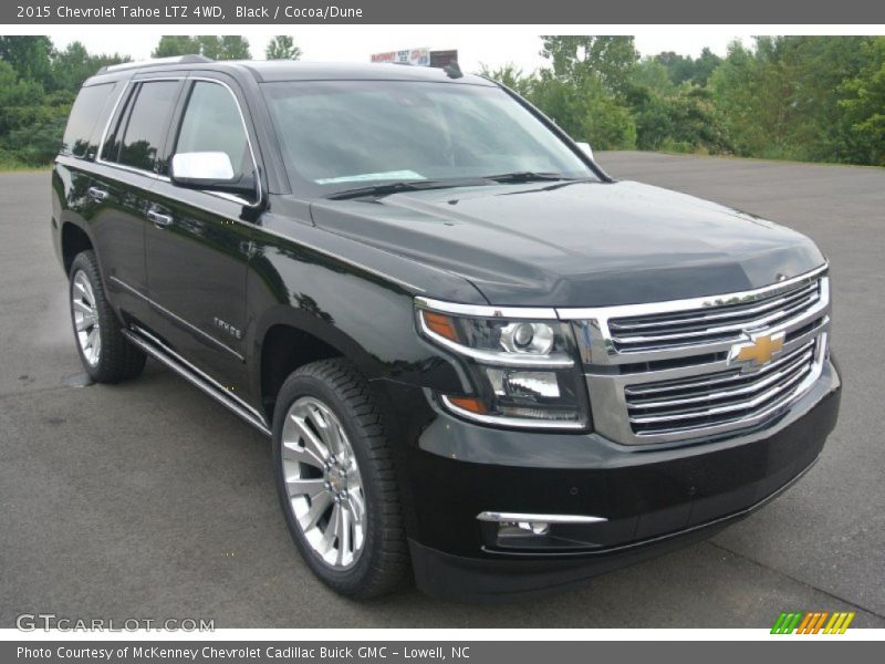 Front 3/4 View of 2015 Tahoe LTZ 4WD