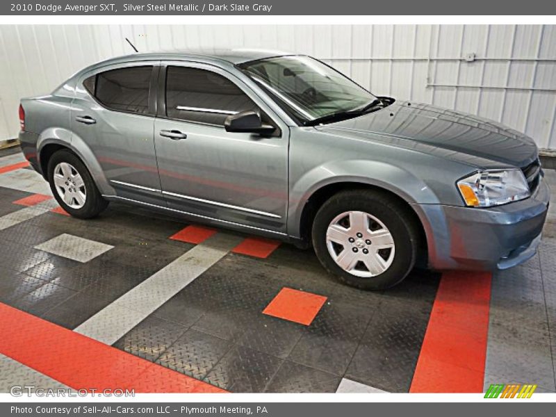 Silver Steel Metallic / Dark Slate Gray 2010 Dodge Avenger SXT