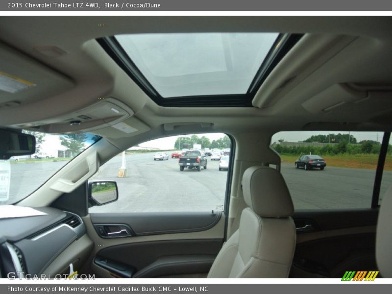 Black / Cocoa/Dune 2015 Chevrolet Tahoe LTZ 4WD