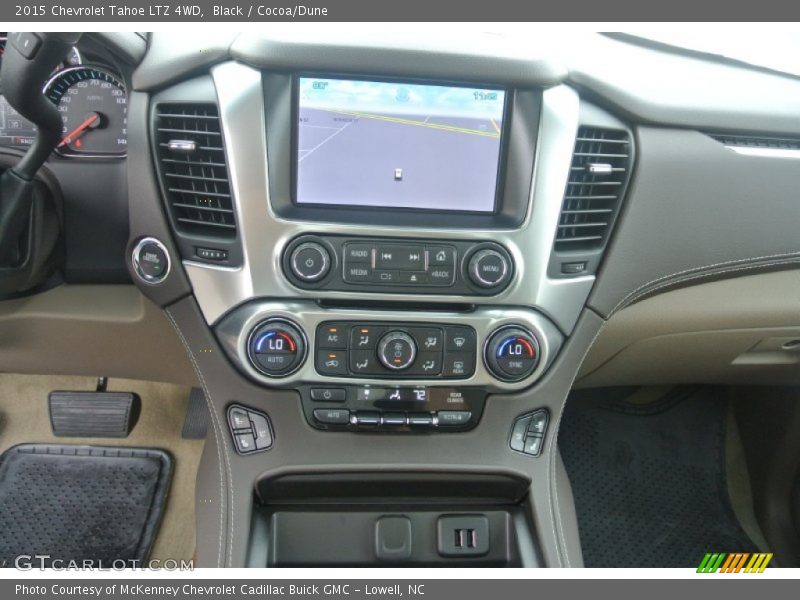 Black / Cocoa/Dune 2015 Chevrolet Tahoe LTZ 4WD