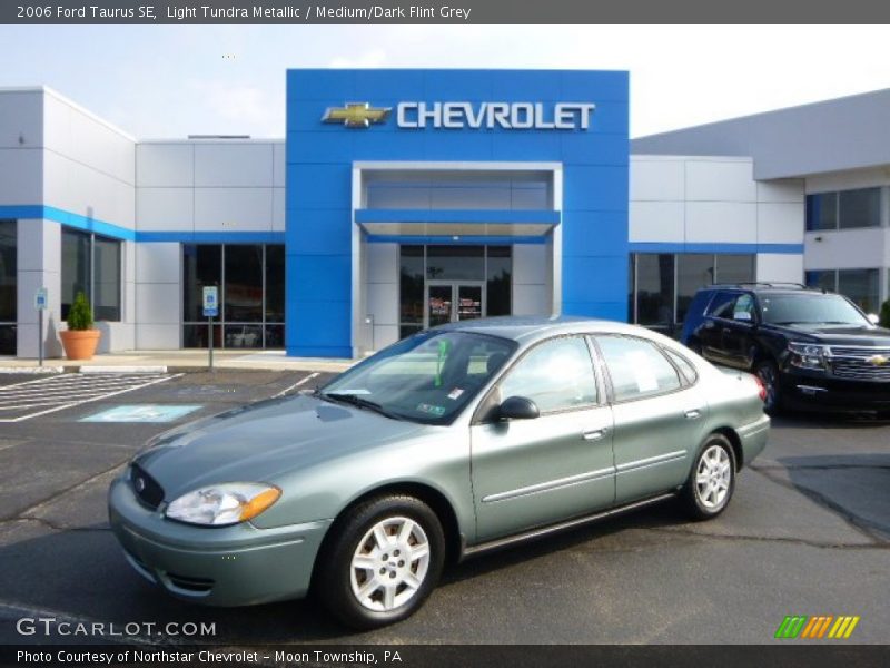 Light Tundra Metallic / Medium/Dark Flint Grey 2006 Ford Taurus SE