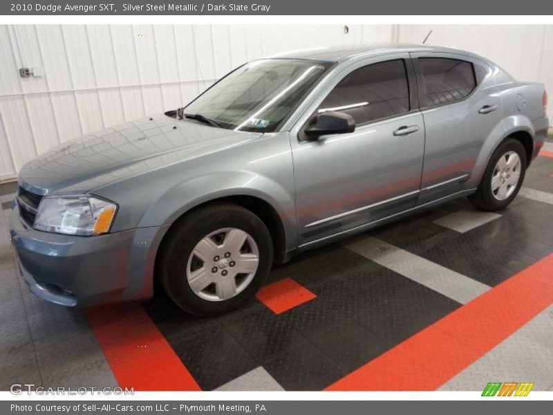 Silver Steel Metallic / Dark Slate Gray 2010 Dodge Avenger SXT