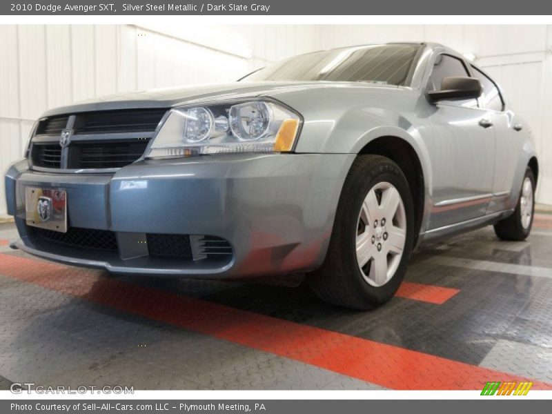Silver Steel Metallic / Dark Slate Gray 2010 Dodge Avenger SXT