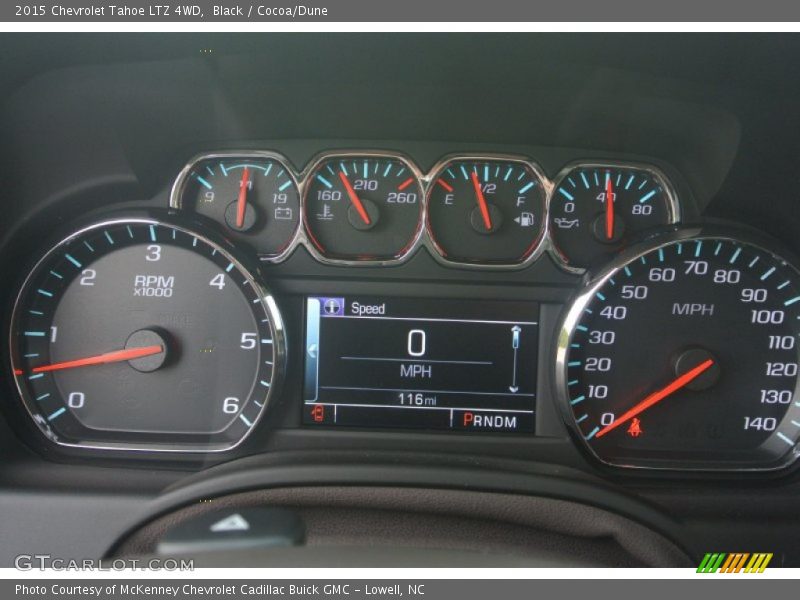 Black / Cocoa/Dune 2015 Chevrolet Tahoe LTZ 4WD