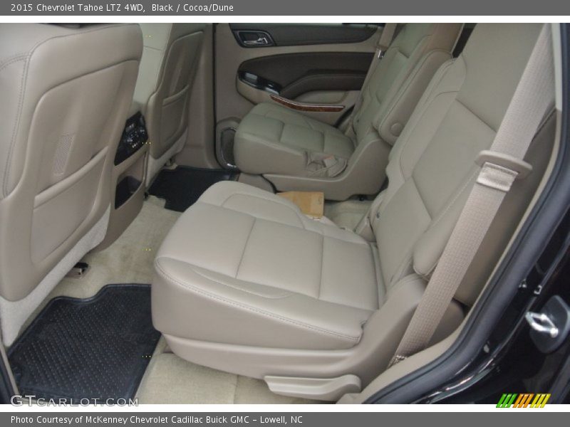 Black / Cocoa/Dune 2015 Chevrolet Tahoe LTZ 4WD