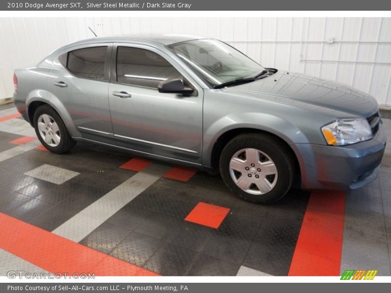 Silver Steel Metallic / Dark Slate Gray 2010 Dodge Avenger SXT
