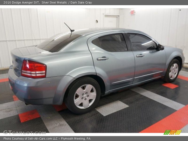 Silver Steel Metallic / Dark Slate Gray 2010 Dodge Avenger SXT