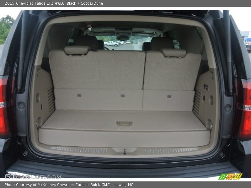 Black / Cocoa/Dune 2015 Chevrolet Tahoe LTZ 4WD