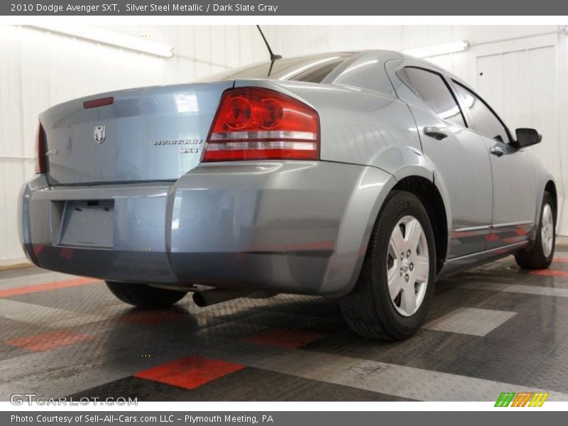 Silver Steel Metallic / Dark Slate Gray 2010 Dodge Avenger SXT