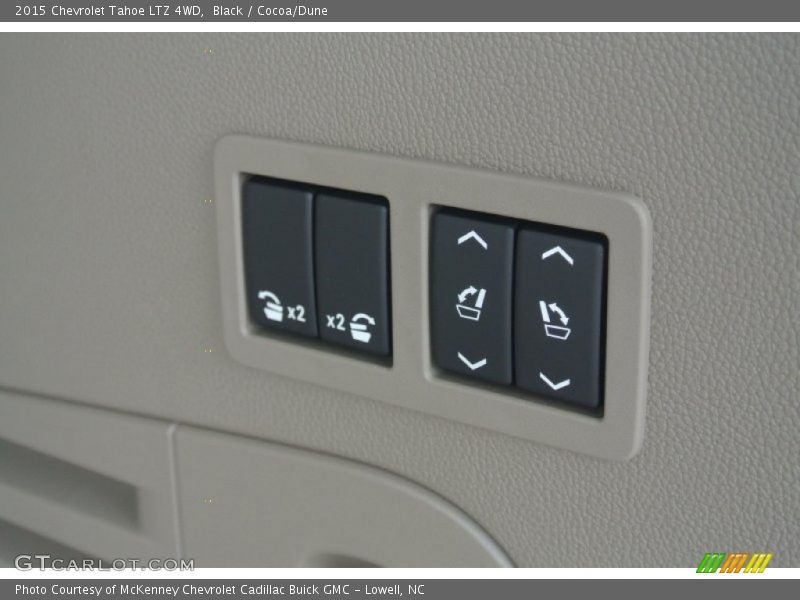 Black / Cocoa/Dune 2015 Chevrolet Tahoe LTZ 4WD
