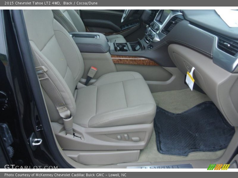 Black / Cocoa/Dune 2015 Chevrolet Tahoe LTZ 4WD