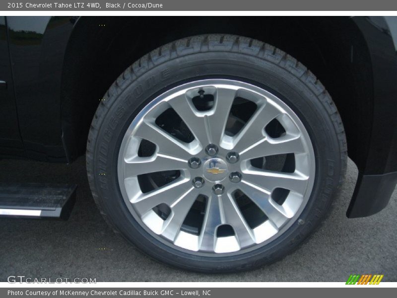 Black / Cocoa/Dune 2015 Chevrolet Tahoe LTZ 4WD