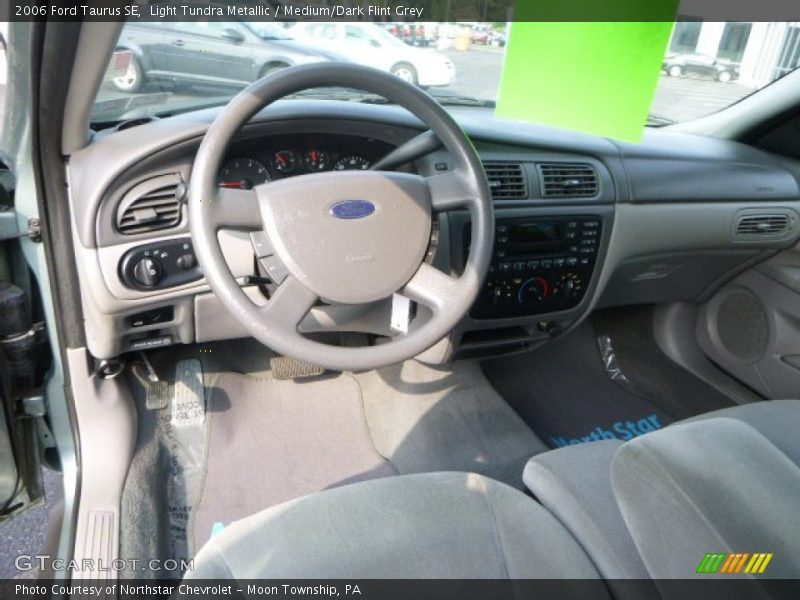 Light Tundra Metallic / Medium/Dark Flint Grey 2006 Ford Taurus SE
