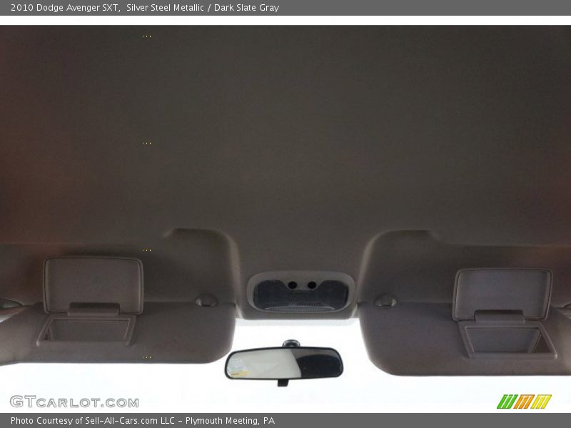 Silver Steel Metallic / Dark Slate Gray 2010 Dodge Avenger SXT
