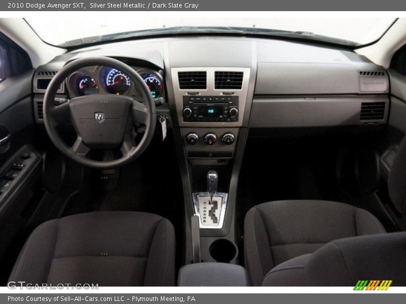 Silver Steel Metallic / Dark Slate Gray 2010 Dodge Avenger SXT