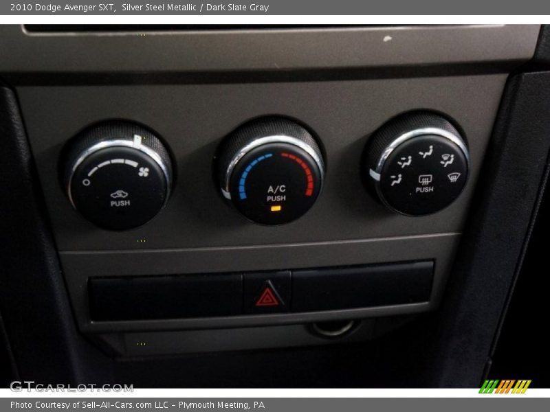 Silver Steel Metallic / Dark Slate Gray 2010 Dodge Avenger SXT