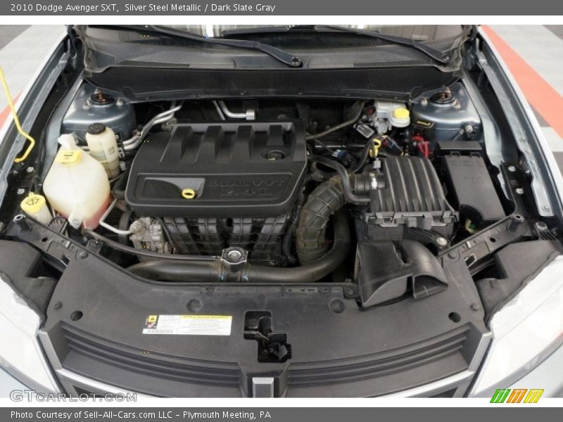 Silver Steel Metallic / Dark Slate Gray 2010 Dodge Avenger SXT