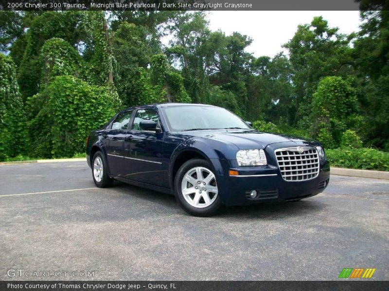 Midnight Blue Pearlcoat / Dark Slate Gray/Light Graystone 2006 Chrysler 300 Touring