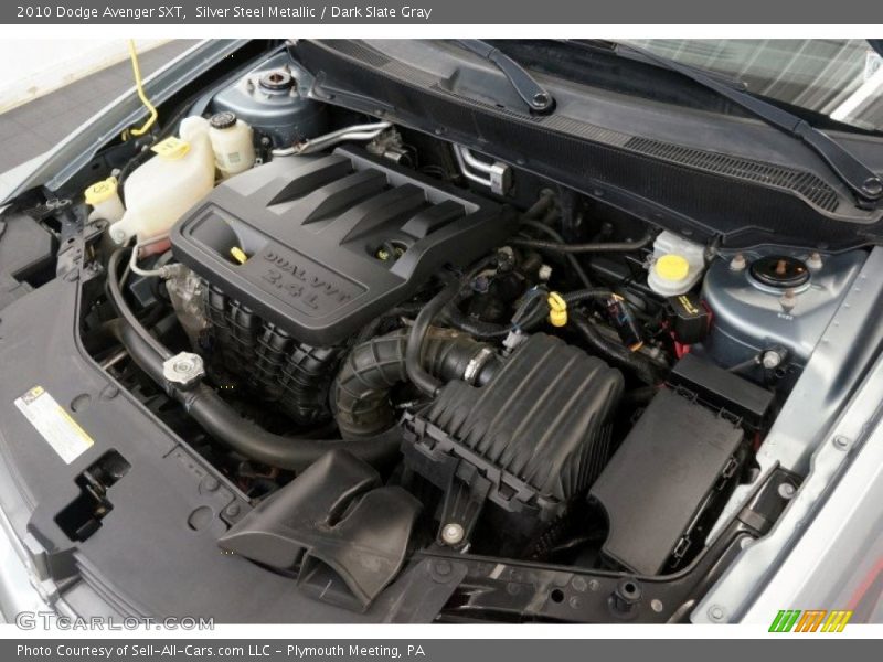 Silver Steel Metallic / Dark Slate Gray 2010 Dodge Avenger SXT