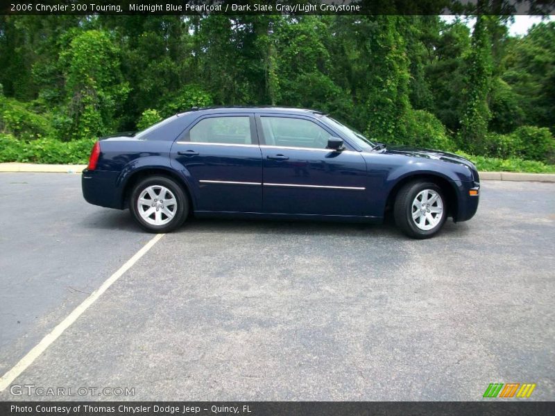 Midnight Blue Pearlcoat / Dark Slate Gray/Light Graystone 2006 Chrysler 300 Touring