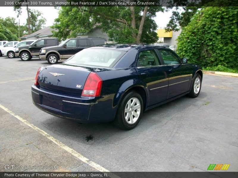 Midnight Blue Pearlcoat / Dark Slate Gray/Light Graystone 2006 Chrysler 300 Touring