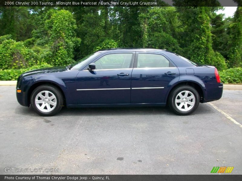 Midnight Blue Pearlcoat / Dark Slate Gray/Light Graystone 2006 Chrysler 300 Touring